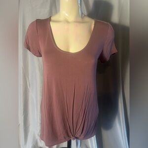 Charlotte Russe Dusty Pink Blouse